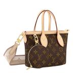 Louis Vuitton Neverfull BB Monogram Strap Beige