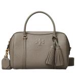 Tory Burch Thea Small Satchel Bag Gray Heron